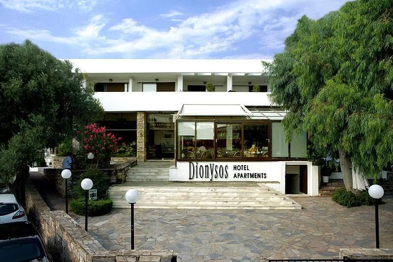 Dionysos Hotel & Suites Hanioti Exteriör bild